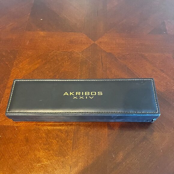 Akribos XXIV Womens Diamond Ceramic Watch  White Band & Silver Accents - Picture 2 of 7